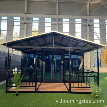 Ngôi nhà prefab 40ft với Blacony và Sloping Mole